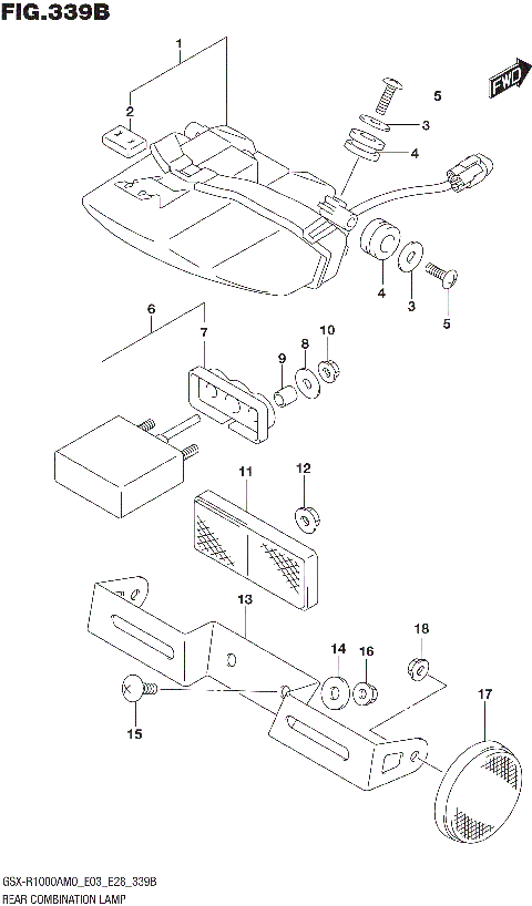 REAR COMBINATION LAMP