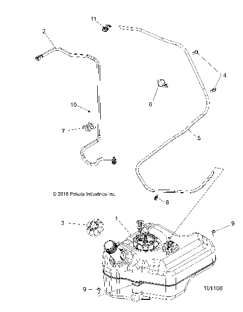 BODY, FUEL TANK - A17DCE87AU (101108)