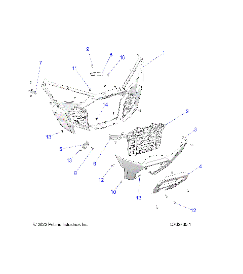 BODY, FRONT BUMPER - Z23G4C92AL/BL (C702965)