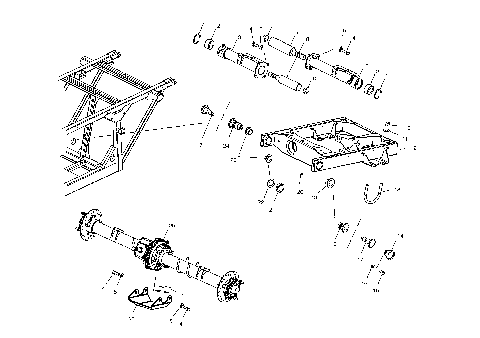 SWING ARM - A10RB42AA (4970937093C02)