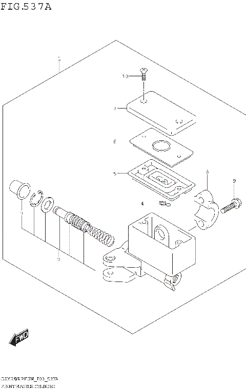 FRONT MASTER CYLINDER