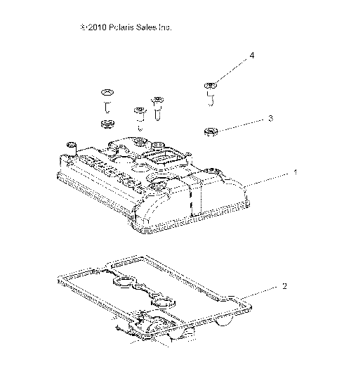ENGINE, VALVE COVER - R12JT9EFX (49RGRVALVE11RZR875)