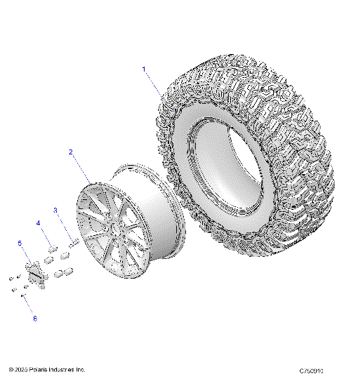 WHEELS, REAR - Z26NEY99A4/B4/A6/B6 (C750910)