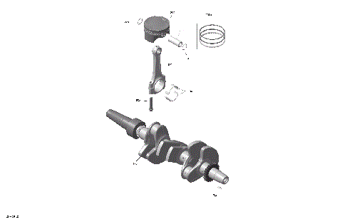 01- ROTAX - Crankshaft and Pistons