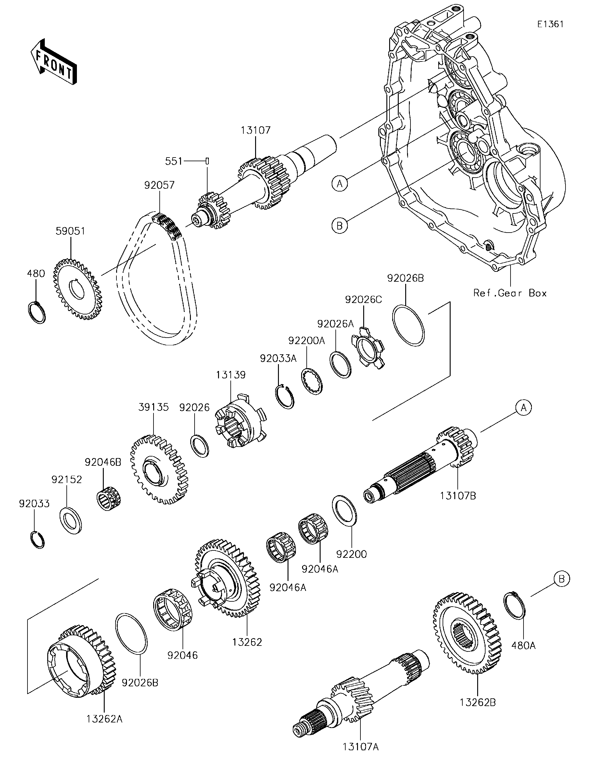 RT-17726 ページ E23524076 OEM DETROIT DIESEL GT4702BJNS TURBO SERIES 60 14.0