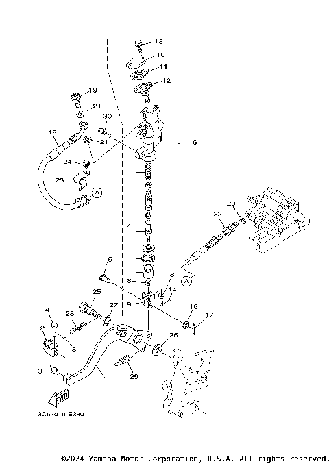 REAR MASTER CYLINDER