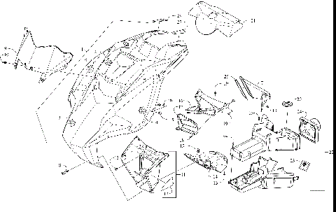 HOOD AND WINDSHIELD [109867]
