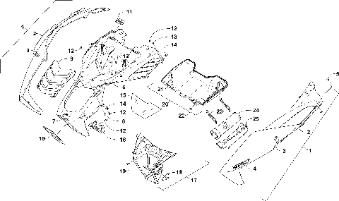 HOOD AND AIR INTAKE ASSEMBLY [103671]