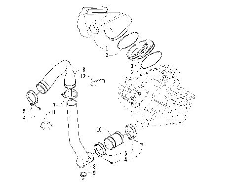 CASE/BELT COOLING ASSEMBLY [83666]