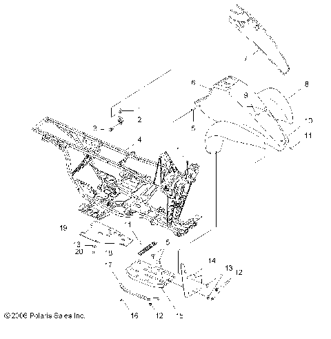 CAB, FRONT - A07BA50FA (49ATVCAB07SCRMIN)
