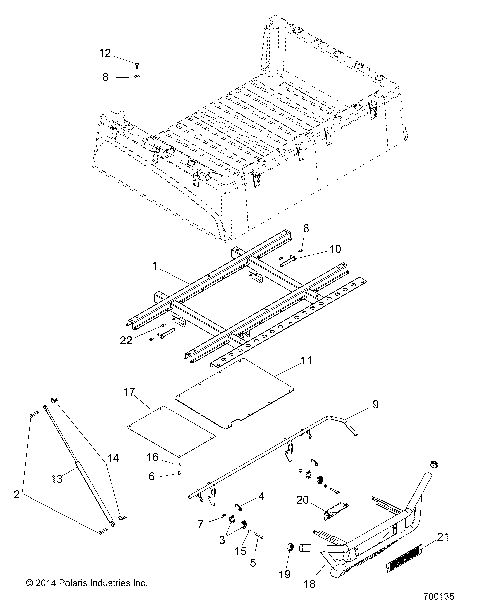 BODY, BOX MOUNTING - R16RMA57F1/N1/EFH/SF1/2N1 (700135)