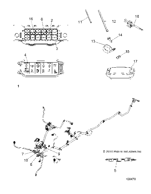 ELECTRICAL, HARNESS - A18S6E57B1 [100470]