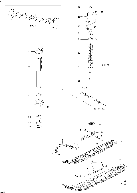 07- Front Suspension And Ski