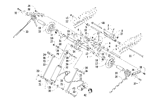 REAR SUSPENSION REAR ARM ASSEMBLY [88781]