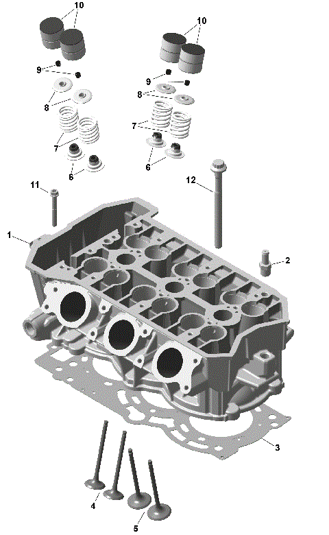 01- ROTAX - Cylinder Head