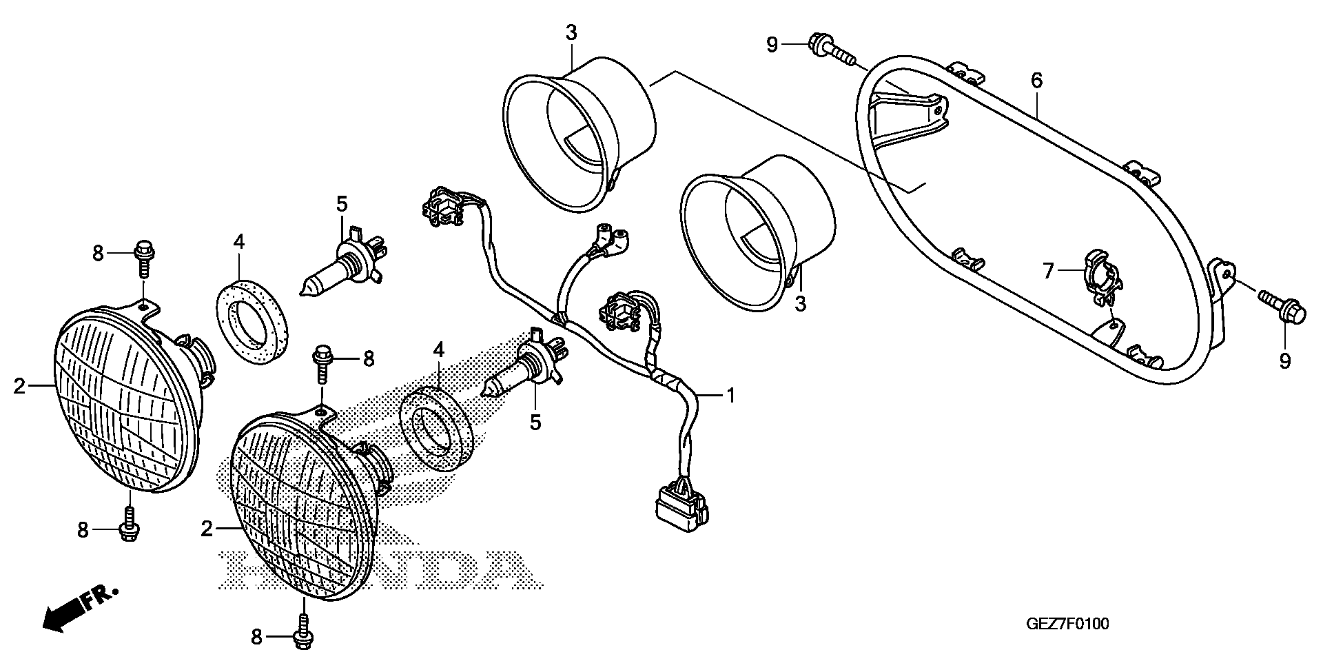 View Parts Diagrams for Top Brands Carried at Cycle City Inc