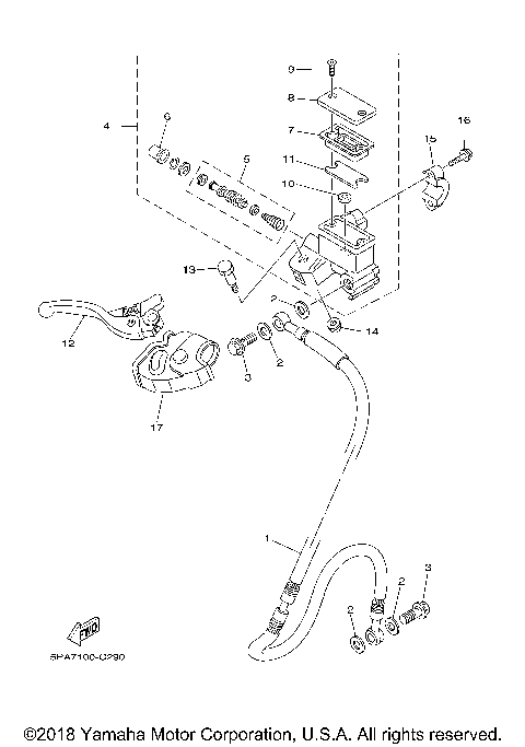 FRONT MASTER CYLINDER