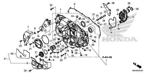 RIGHT CRANKCASE COVER