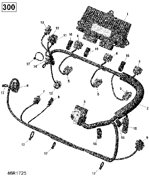 10- Engine Harness - 300