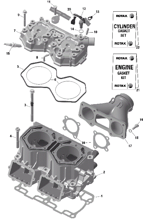 01- ROTAX - Cylinder