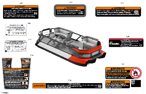 03- DECALS - Warning Decals - 19ft - Base Package