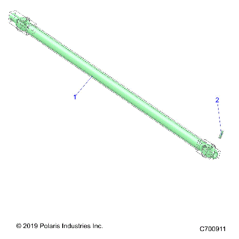 DRIVE TRAIN, FRONT PROP SHAFT - R20TAA99A1/A7/B1/B7/E99A1/A7/A9/AM/AS/AZ/B1/B7/B9/BM/BS/BZ (C700911)