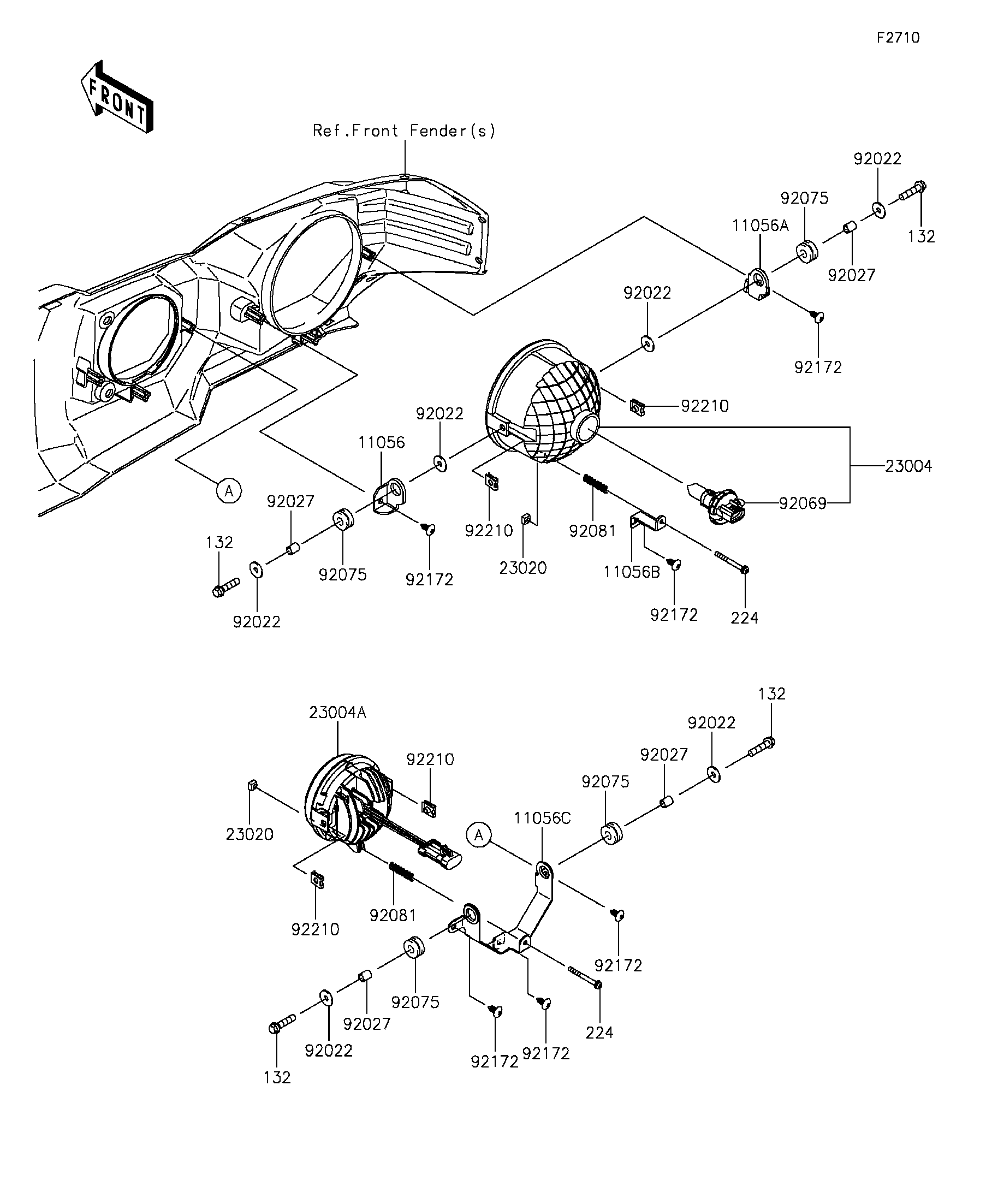 2016 Kawasaki Utility Vehicles Parts-Finder Diagrams