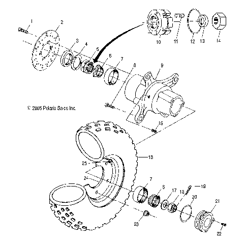 WHEEL, FRONT - A07CL50AA (4999201649920164B03)