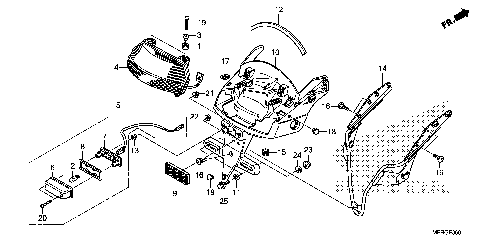 TAILLIGHT@LICENSE LIGHT