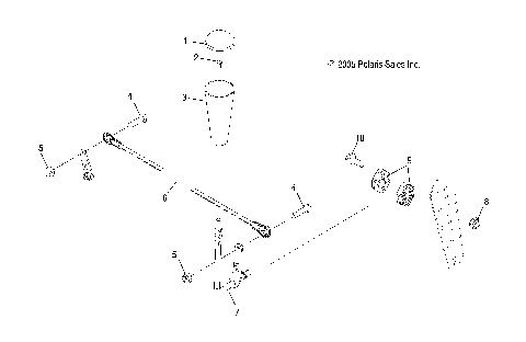 GEAR SELECTOR - A07TH76AU/TN76AF/AL/AU (4999204069920406C10)
