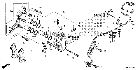 FRONT BRAKE CALIPER (2)
