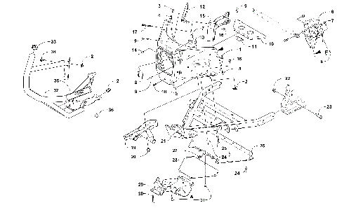 FRONT BUMPER AND FRAME ASSEMBLY [104515]