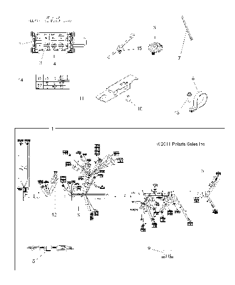 ELECTRICAL, HARNESS - A12ZN55AA/AQ/AZ (49ATVHARNESS12SP550)