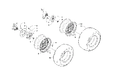 WHEEL AND TIRE ASSEMBLY [301727]