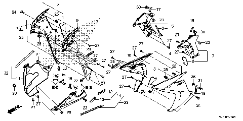 MIDDLE COWL@UNDER COWL