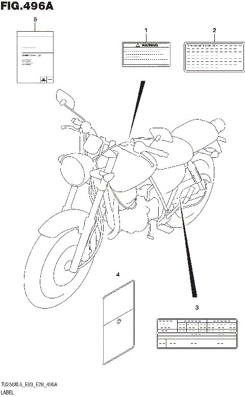 LABEL  (TU250XL6 E03)