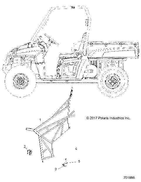 BODY, SIDE NETS - R18RCA57A1/A4/B4/B1/N1 (701886)