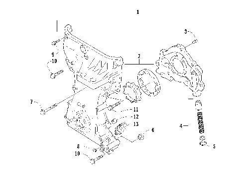 TIMING CHAIN COVER/OIL PUMP ASSEMBLY [87711]