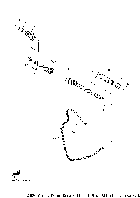 STEERING HANDLE CABLE