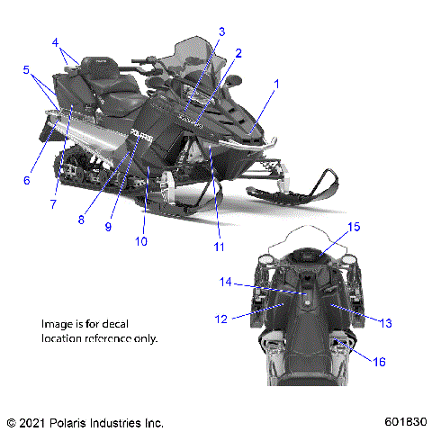 BODY, DECAL - S22CEE5TSL (601830)