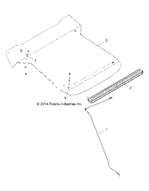 ACCESSORY, ROOF AND LIGHT BAR - Z15VDK99AA (49RGRACCESSORIES151KRF)