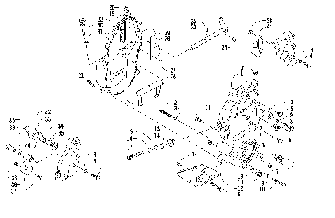 DROPCASE AND CHAIN TENSION ASSEMBLY [86986]