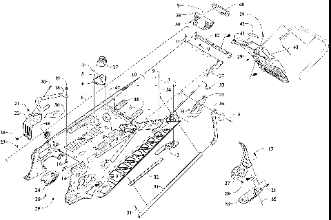 TUNNEL AND SNOWFLAP ASSEMBLY [108804]