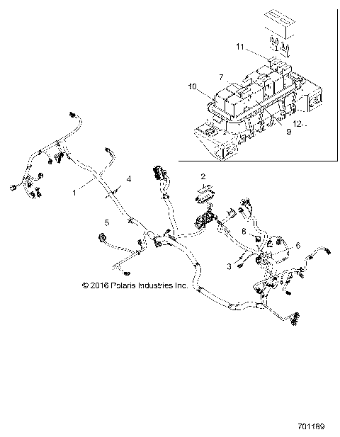 ELECTRICAL, WIRE HARNESS - Z17VDR99AZ (701189)