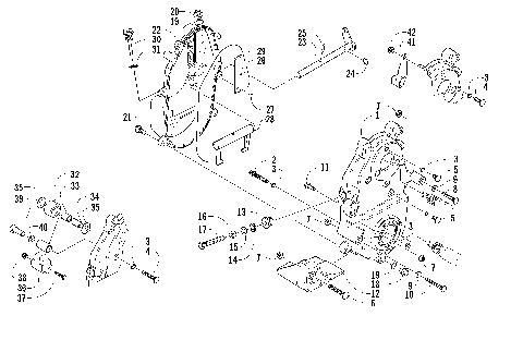 DROPCASE AND CHAIN TENSION ASSEMBLY [86281]