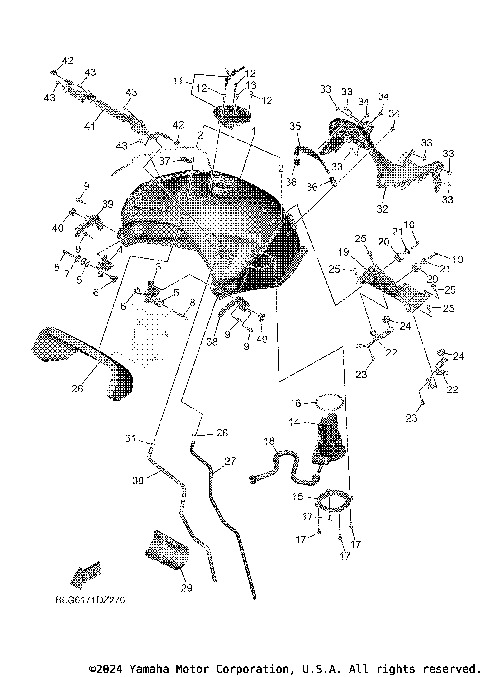 FUEL TANK 1 (FOR U49)