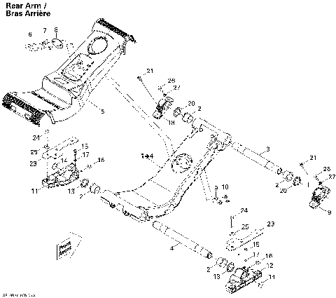 08- Suspension , Rear Arm