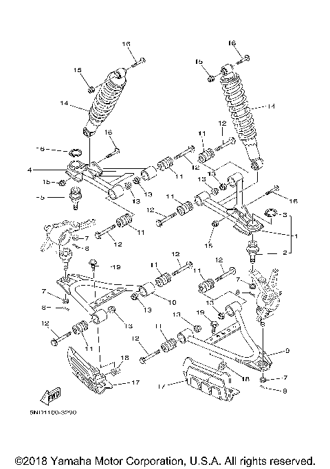 FRONT SUSPENSION WHEEL