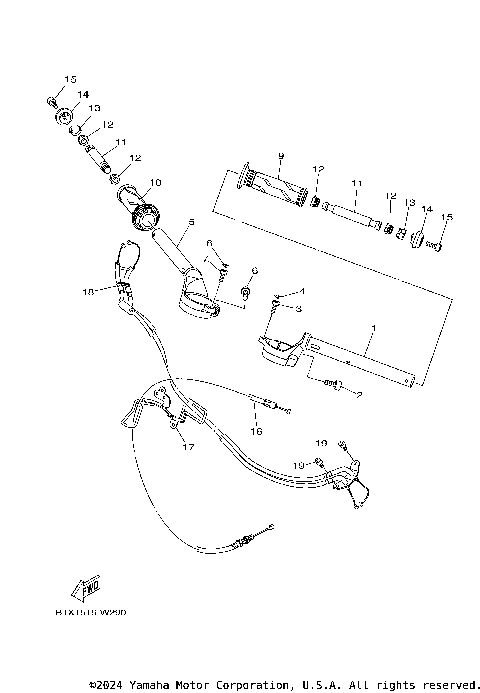 STEERING HANDLE & CABLE