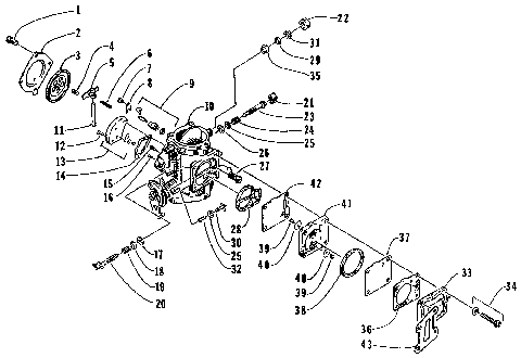 MAGNETO-SIDE CARBURETOR [72616]